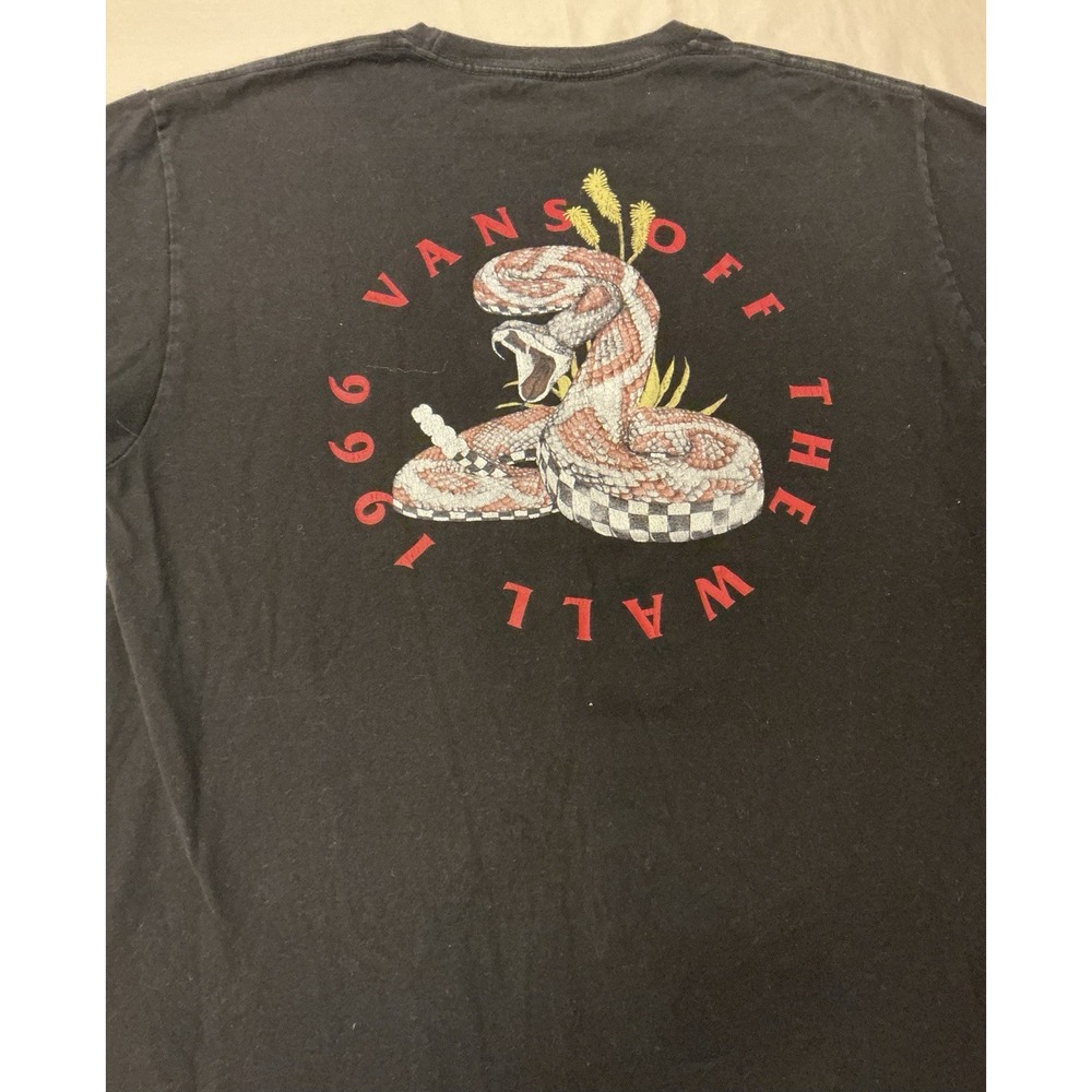 VANS Off the Wall Graphic Shirt Black, Medium - Picture 3 of 3